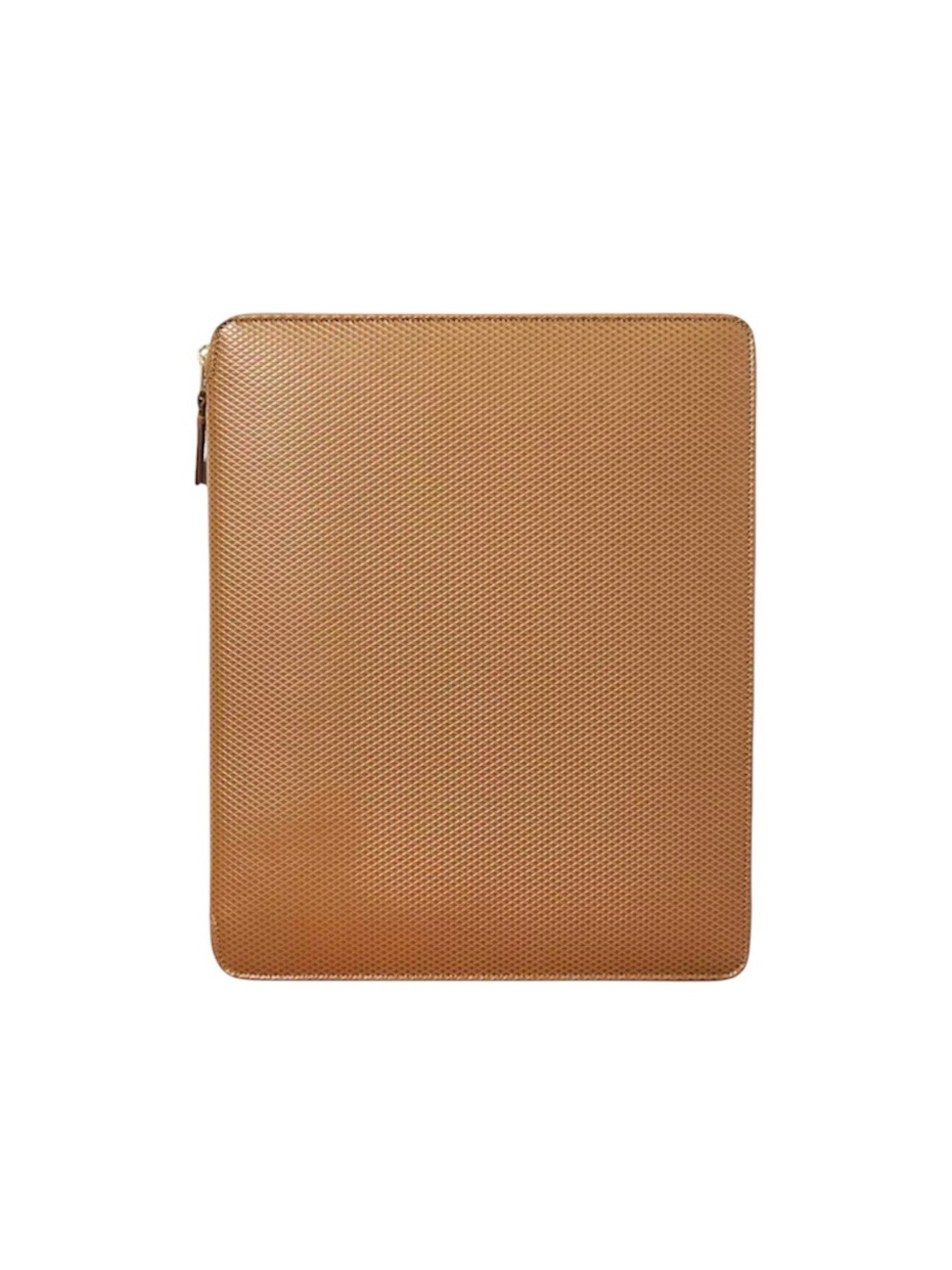 COMME DES GARCONS LUXURY IPAD WALLET BROWN LEATHER